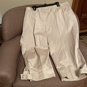 Size 24 cargo Capri pants